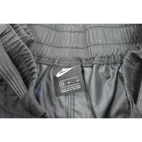 Nike Track Sweat Pants Performance Baggy Black With Pockets Womens Sz Medium - Picture 7 of 8
